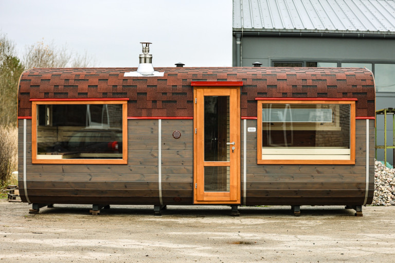 Rectangular sauna 6m