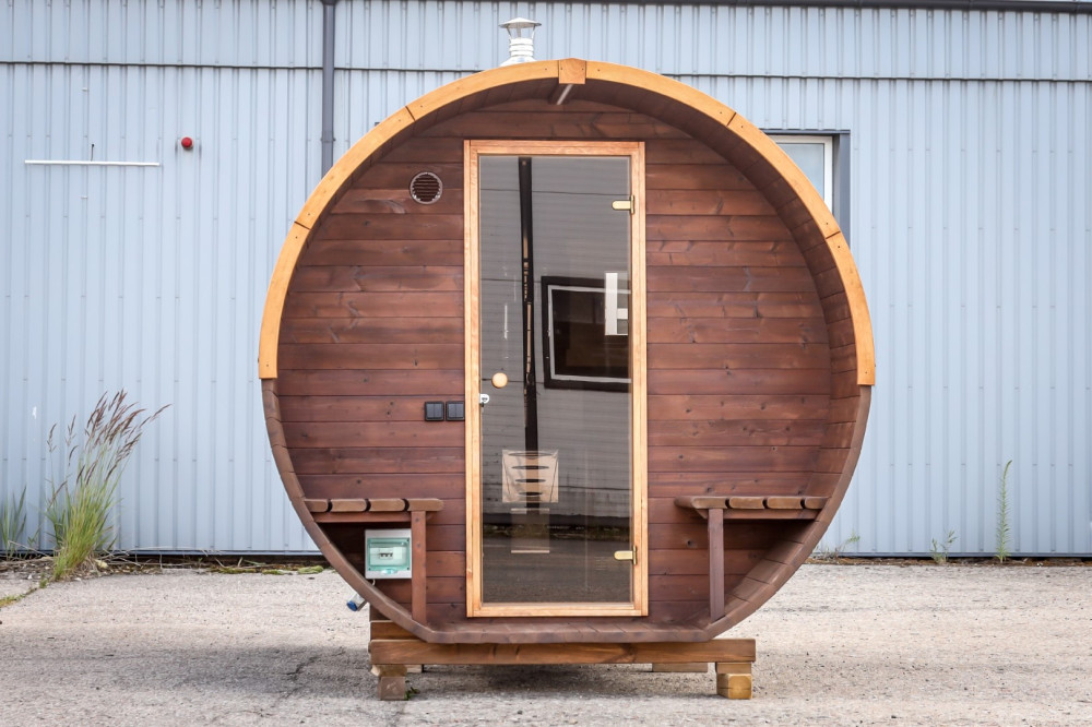 Round sauna 3,00m Timberart image 10