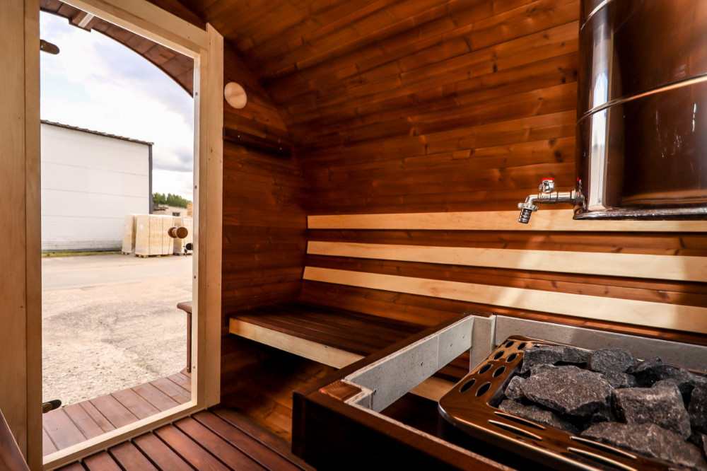 Round sauna 3,00m Timberart image 10