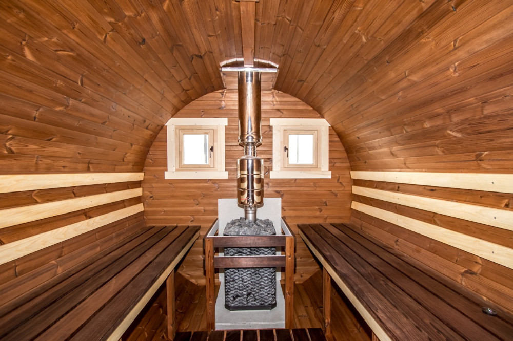 Round sauna 3,90m Timberart image 23