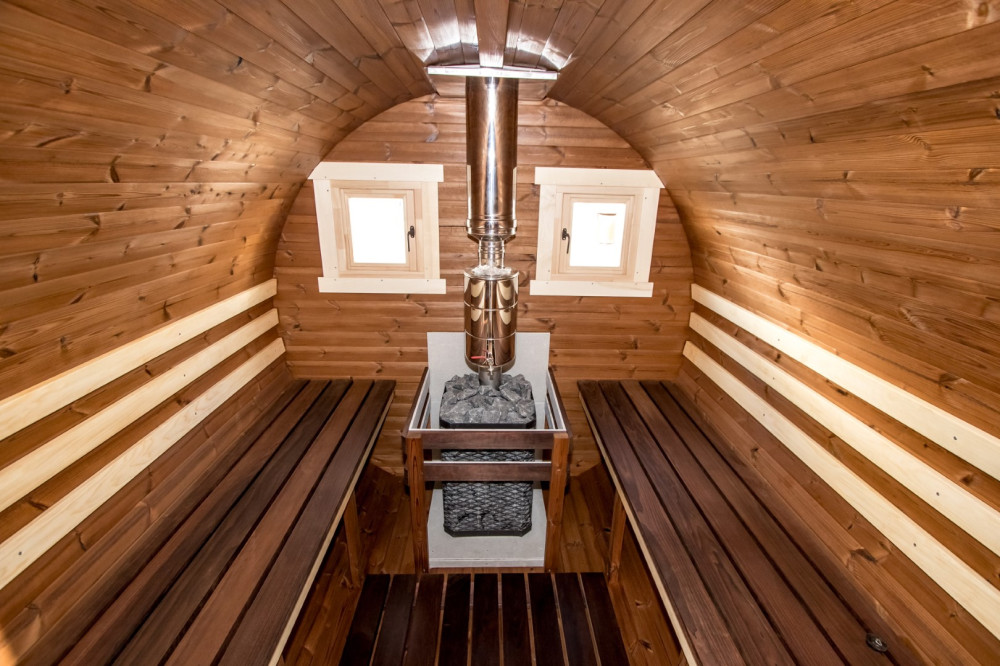 Round sauna 3,90m Timberart image 23