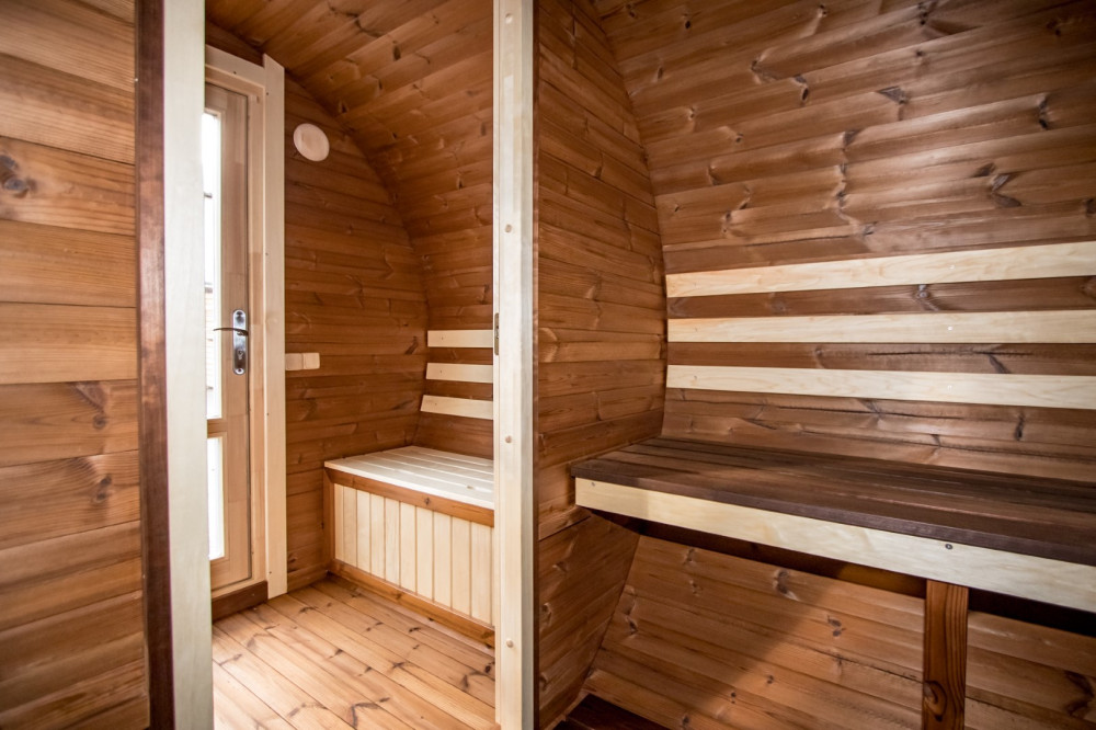Round sauna 3,90m Timberart image 23