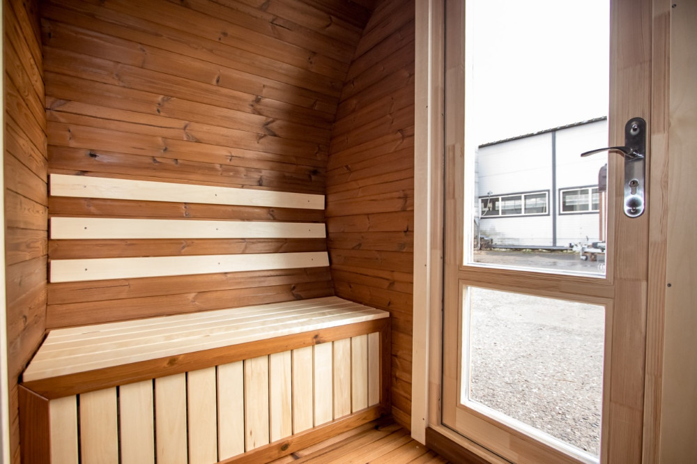 Round sauna 3,90m Timberart image 23
