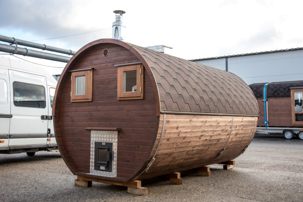 Round sauna 3,90m Timberart image 23