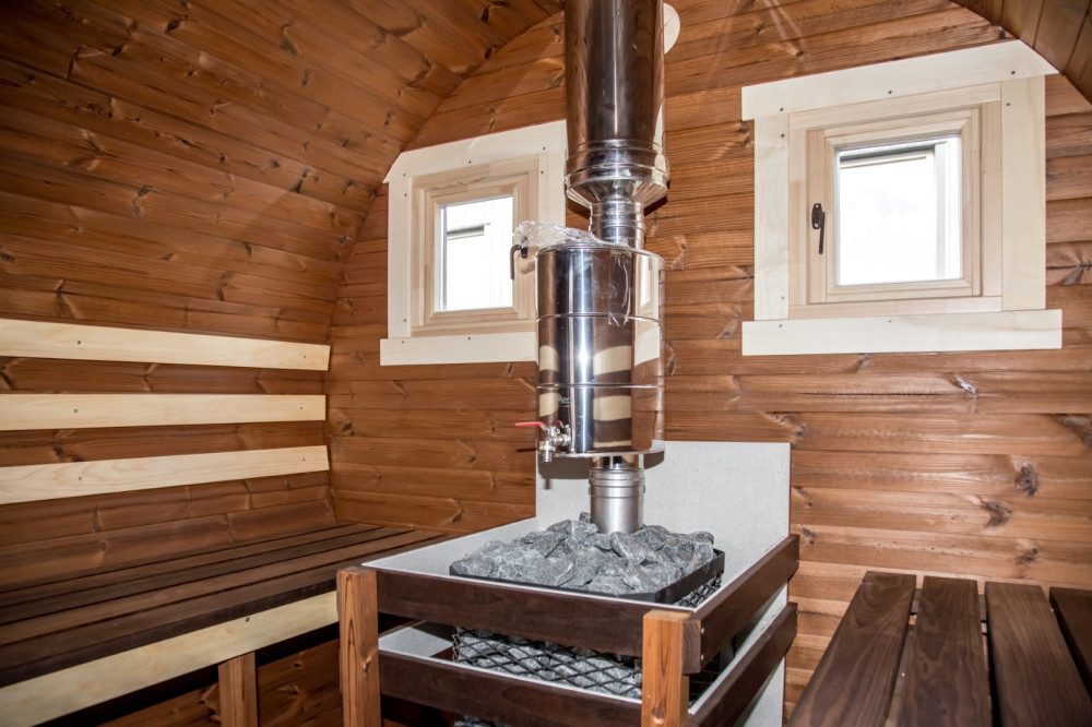 Round sauna 3,90m Timberart image 23