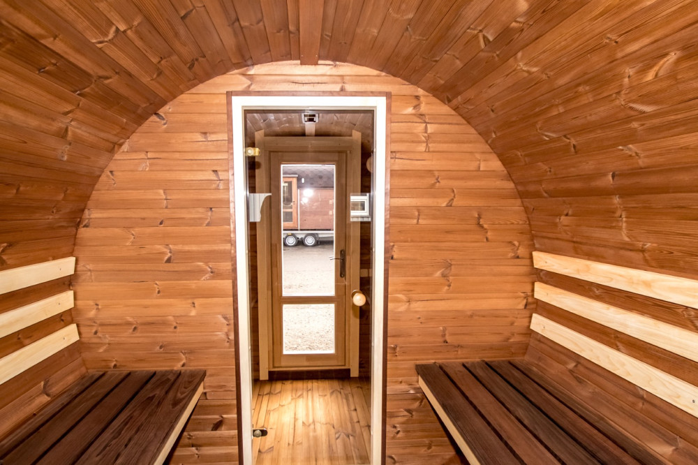 Round sauna 4,20m Timberart image 17