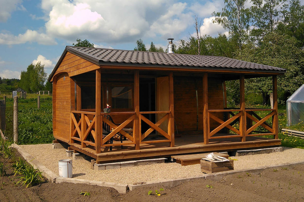 Barrelsauna with terrace 6,00m Timberart image 10