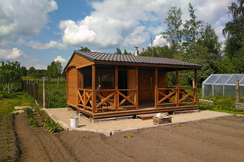 Barrelsauna with terrace 6,00m Timberart image 10