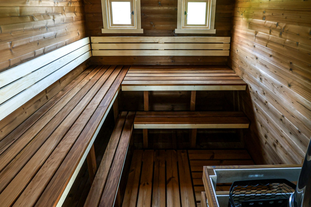 Rectangular sauna 6,00m Timberart image 11