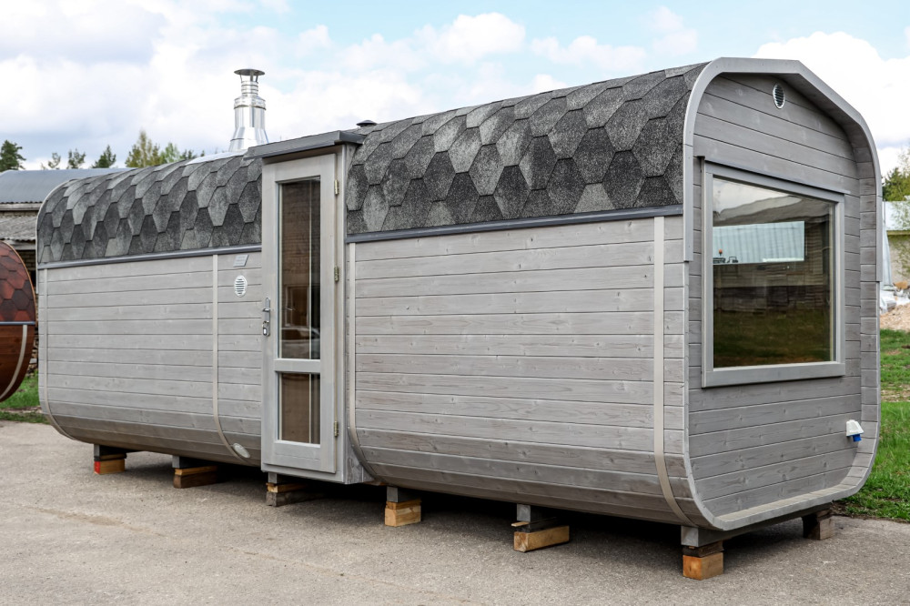 Rectangular sauna 6,00m Timberart image 11