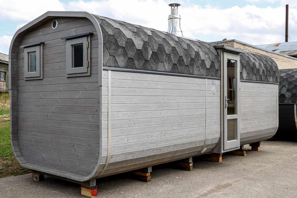 Rectangular sauna 6,00m Timberart image 11