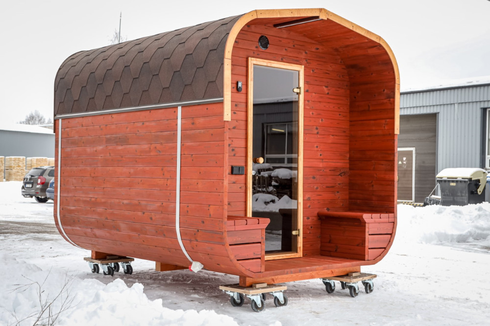 Rectangular sauna 3,00m Timberart image 13