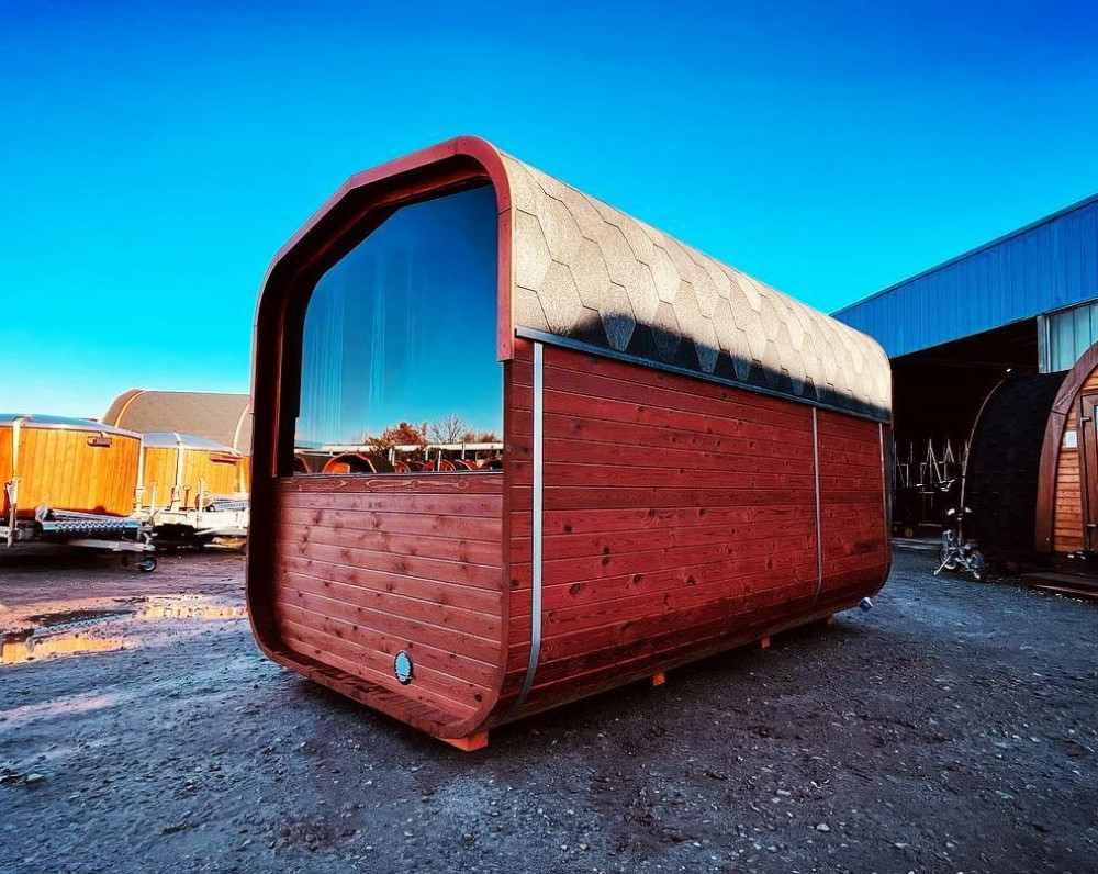 Rectangular sauna 3,90m Timberart image 14