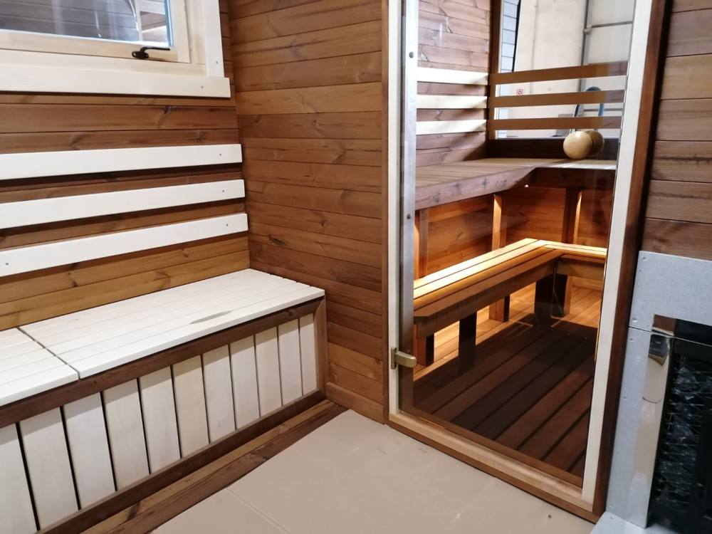 Rectangular sauna 4,50m Timberart image 16