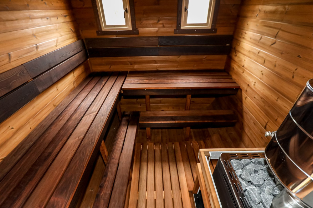 Rectangular sauna 4,50m Timberart image 16