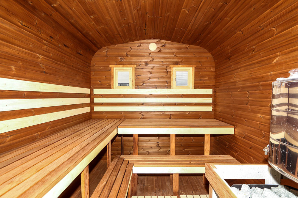 Rectangular sauna 6,00m Timberart image 16