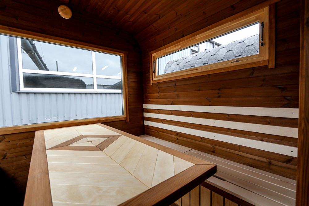 Rectangular sauna 6,00m Timberart image 16