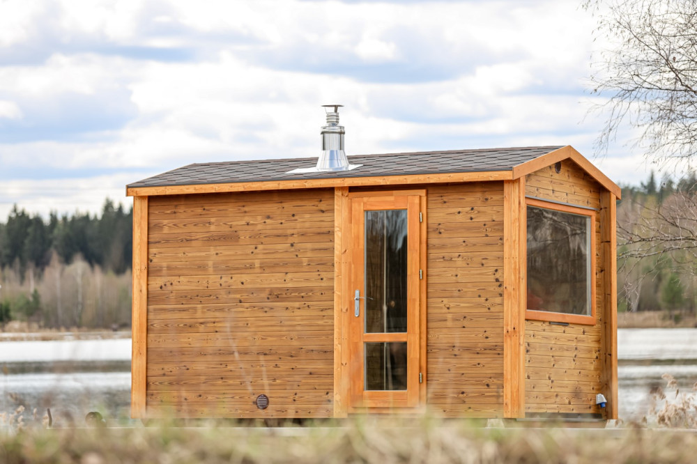 Thermowood sauna house 3,90m Timberart image 13