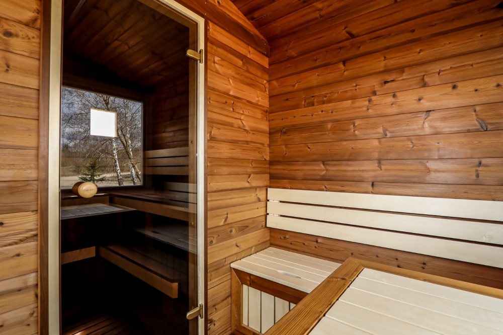 Rectangular sauna 3,90m Timberart image 14