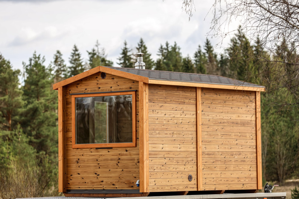 Thermowood sauna house 3,90m Timberart image 13