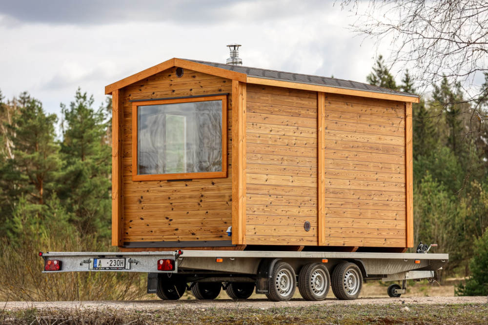 Thermowood sauna house 3,90m Timberart image 13