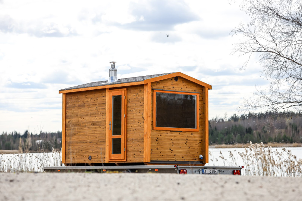 Thermowood sauna house 3,90m Timberart image 13