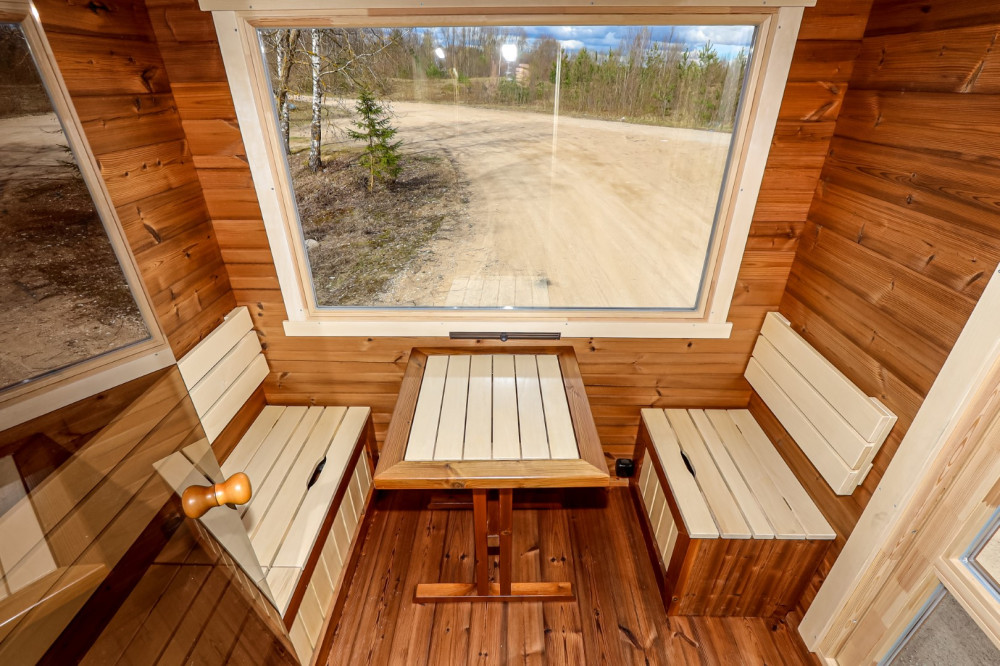 Rectangular sauna 3,90m Timberart image 14