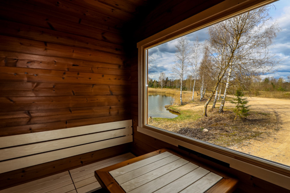 Rectangular sauna 3,90m Timberart image 14