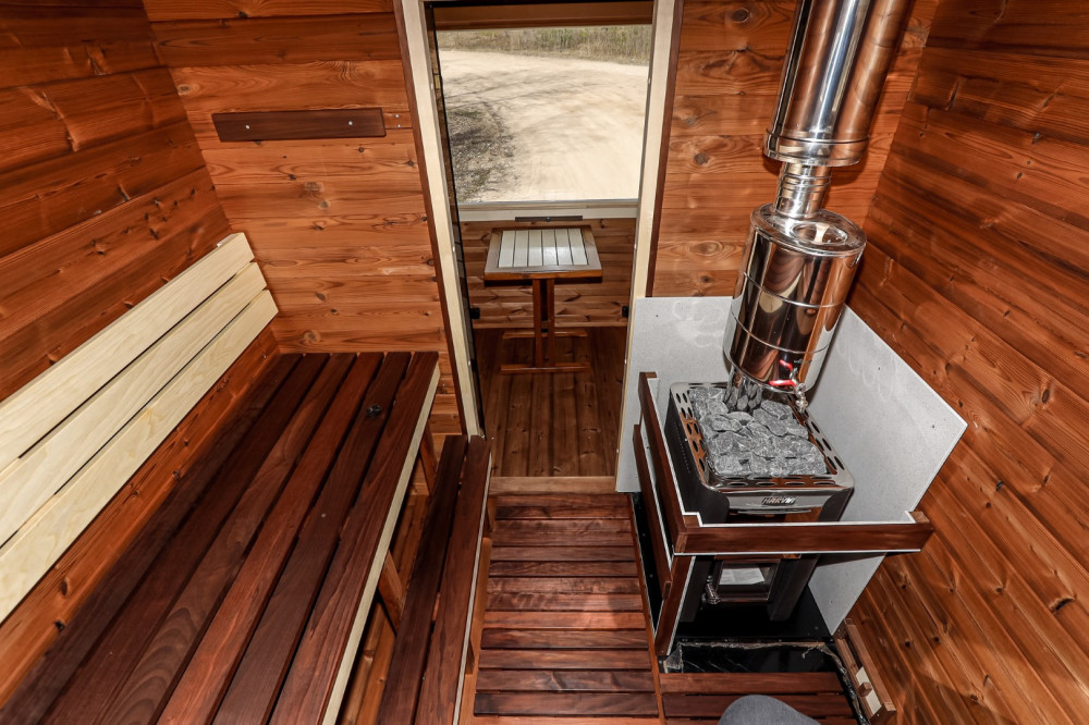 Rectangular sauna 3,90m Timberart image 14