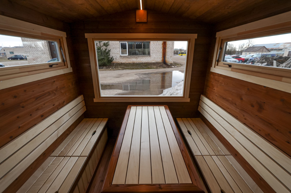 Saunahouse with terrace 6m Timberart image 12